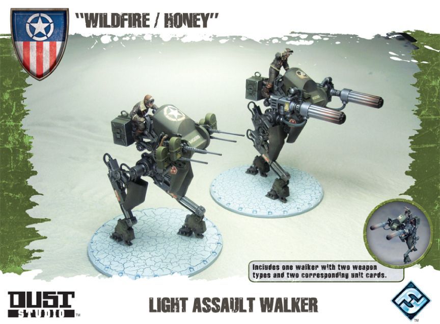 Dust Tactics: Light Assault Walker – "Wildfire / Honey"