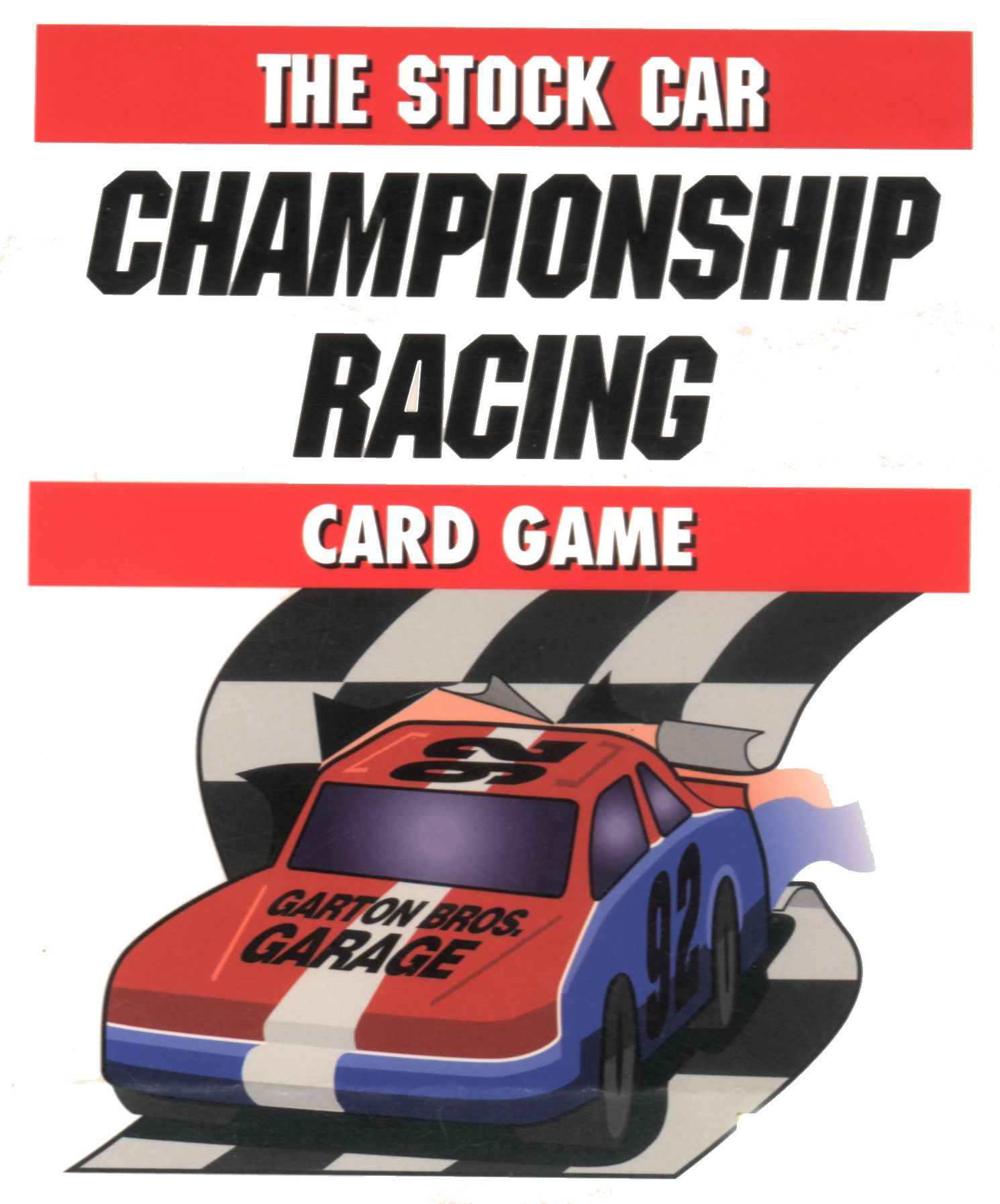 The Stock Car Championship Racing Card Game