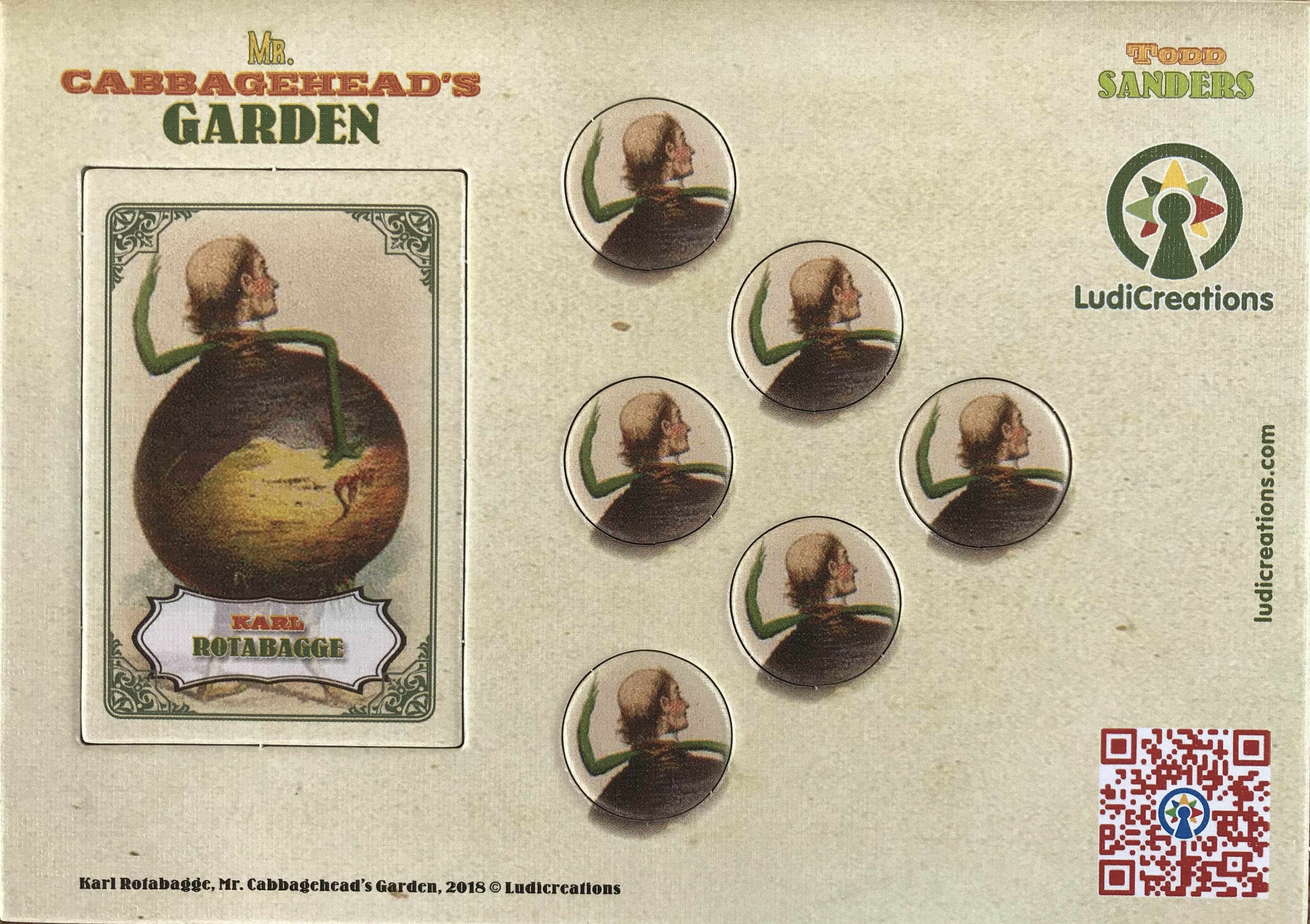 Mr. Cabbagehead's Garden: Karl Rotabagge