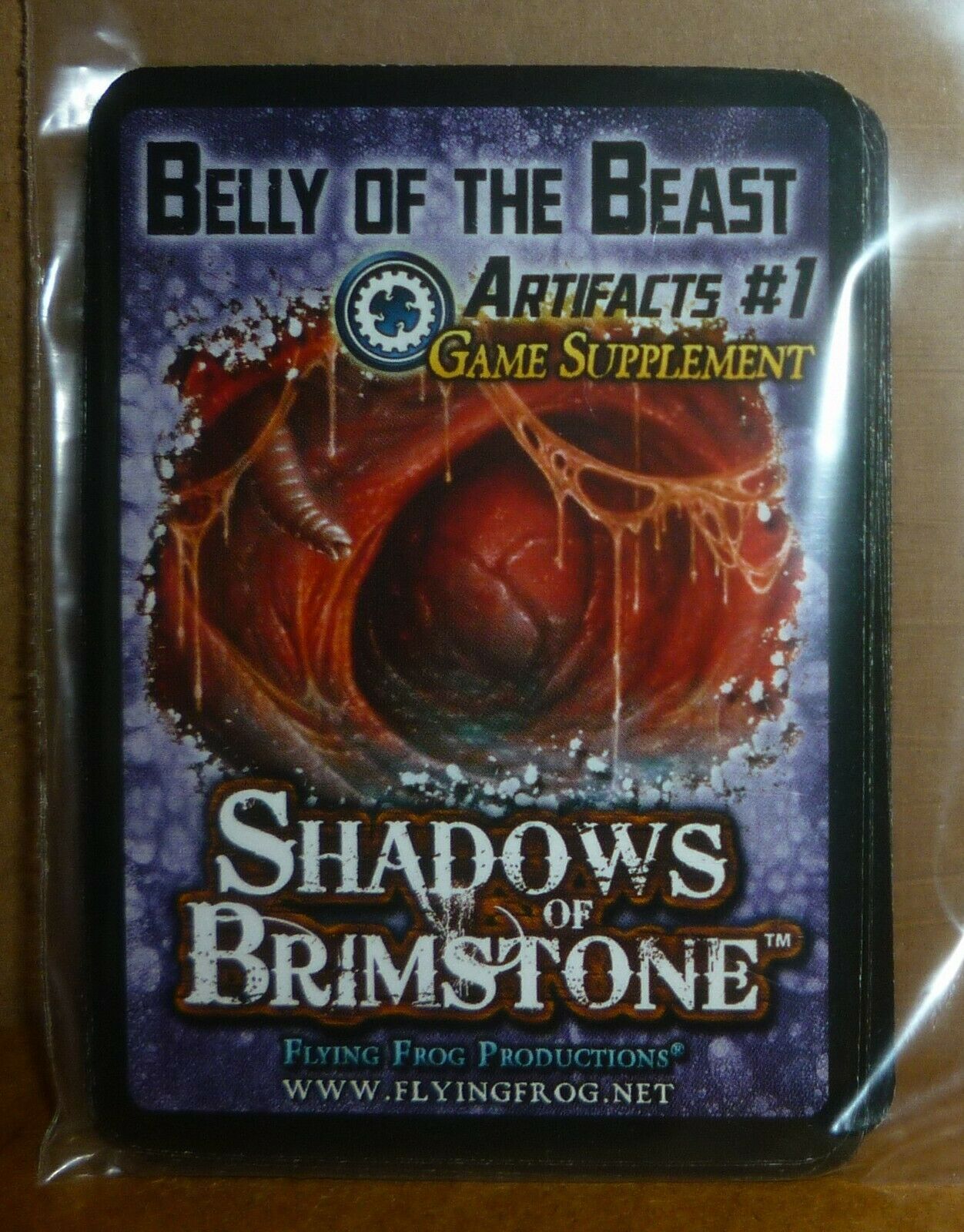 Shadows of Brimstone: Belly of the Beast Artifacts Pack #1 Game Supplement
