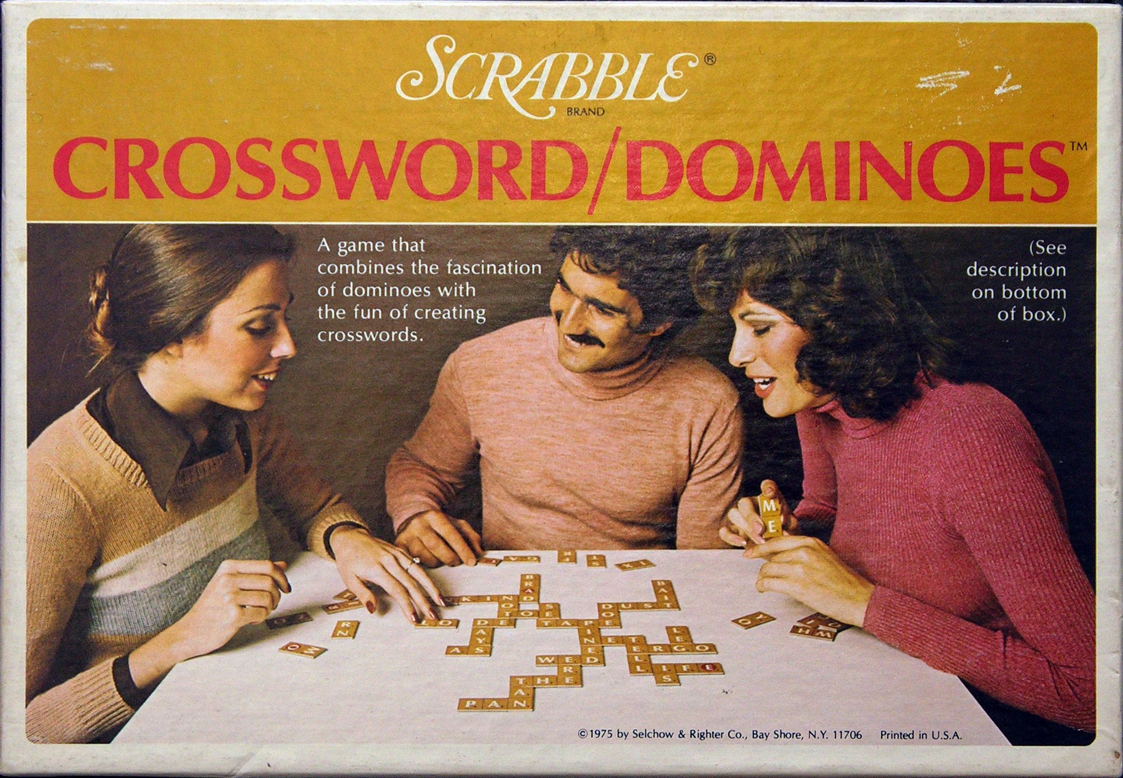 Scrabble Crossword / Dominoes