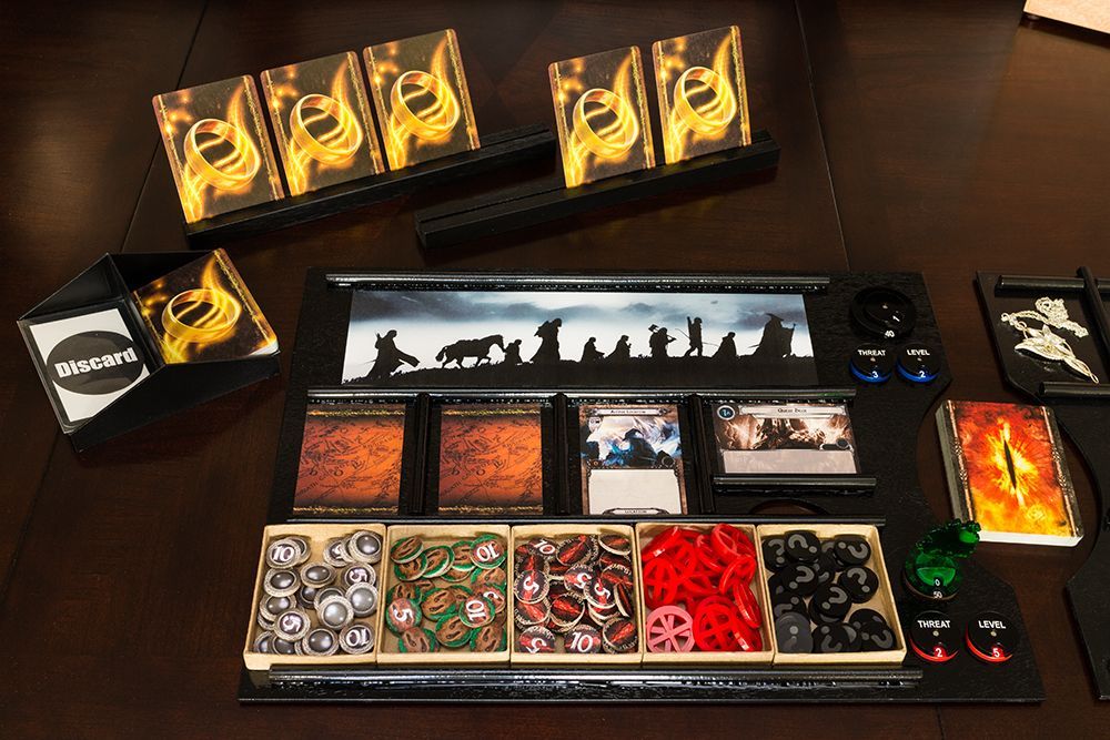 For the love of gaming Lord of the Rings LCG Playmat and Storage