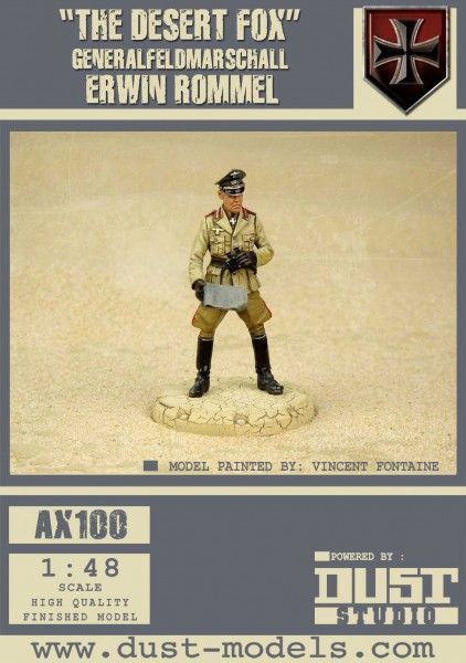 Dust Tactics: General Erwin Rommel – "Desert Fox"