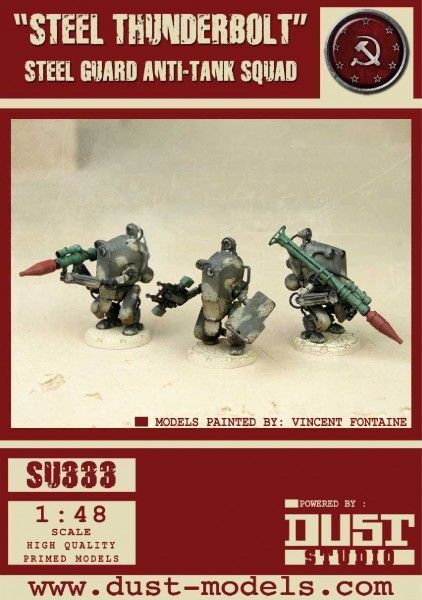 Dust Tactics: Steel Guard Anti-Tank Squad – "Steel Thunderbolt"