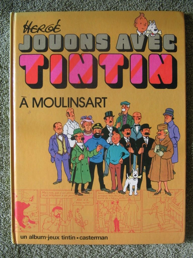Jouons avec Tintin à Moulinsart