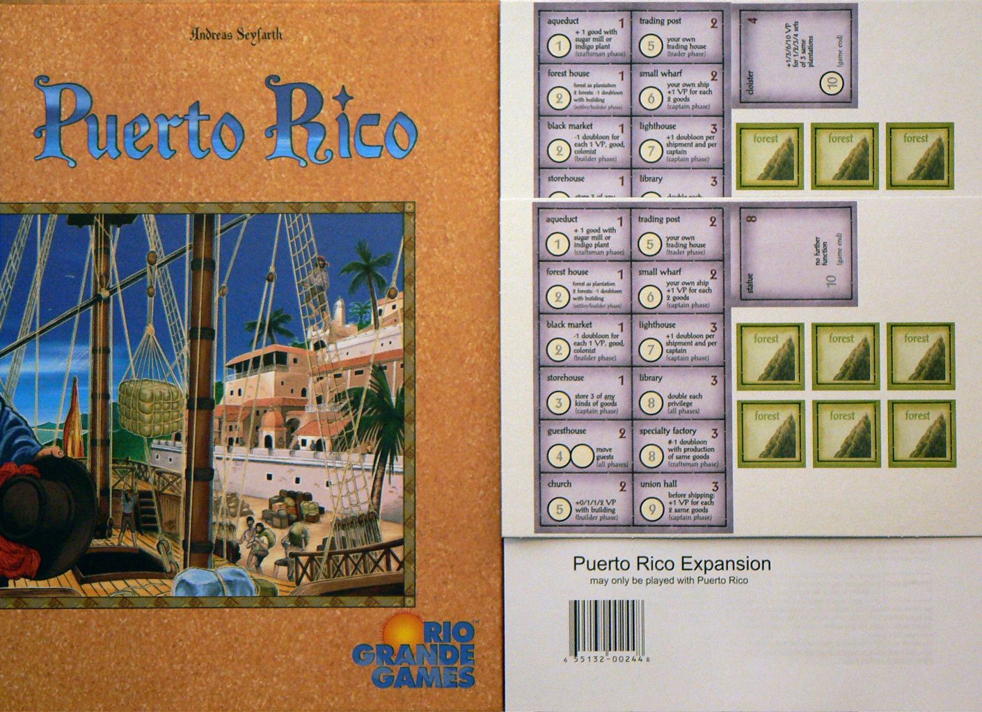 Puerto Rico: Expansion I – New Buildings