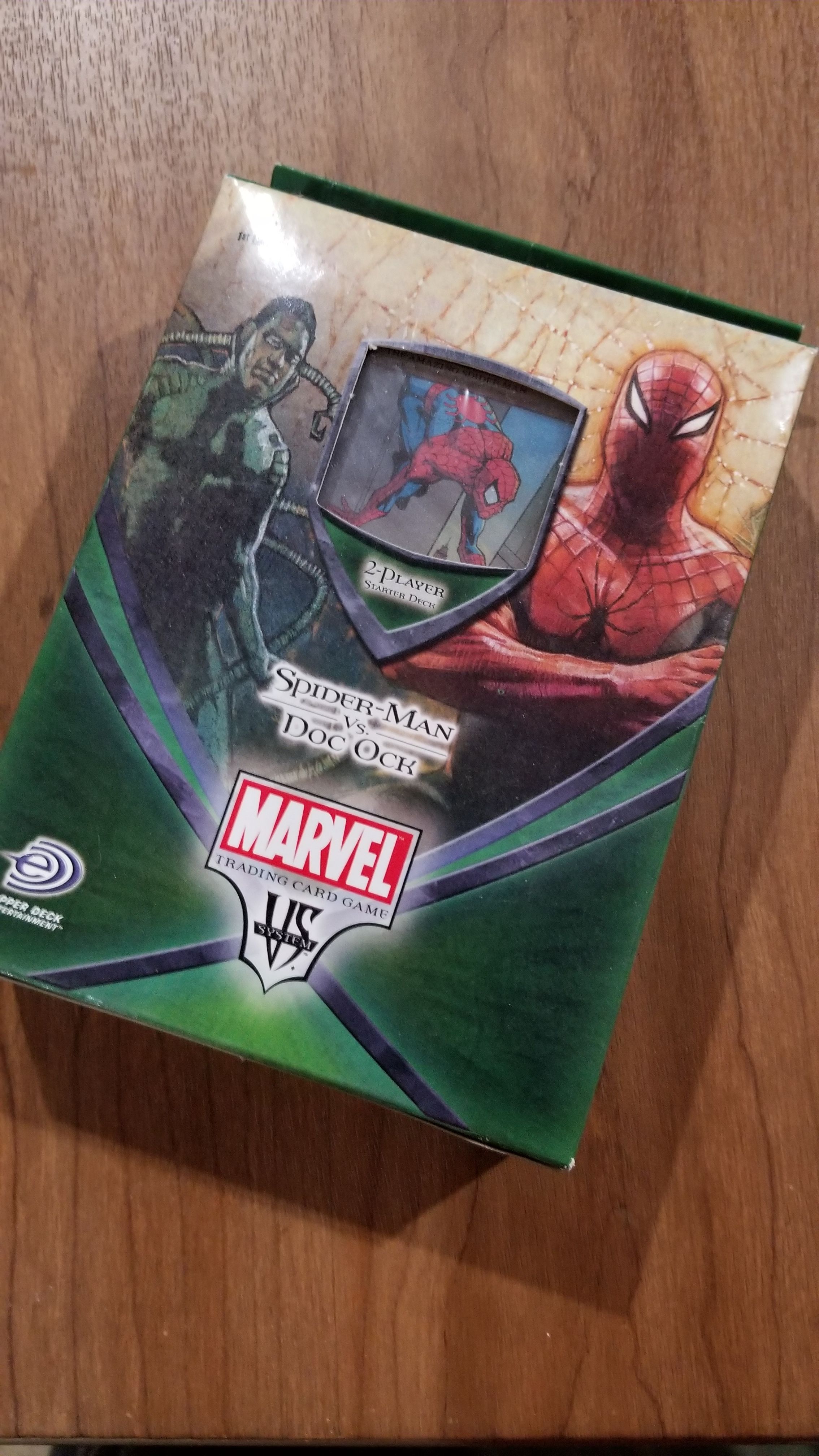 VS System Marvel 1st EDITION Spider-Man vs Doc Ock Starter Deck 2-Play FREE SHIP 