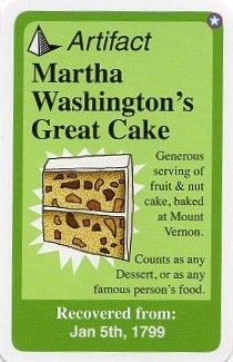 Early American Chrononauts: Martha Washington's Great Cake