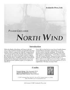 Panzer Grenadier: North Wind