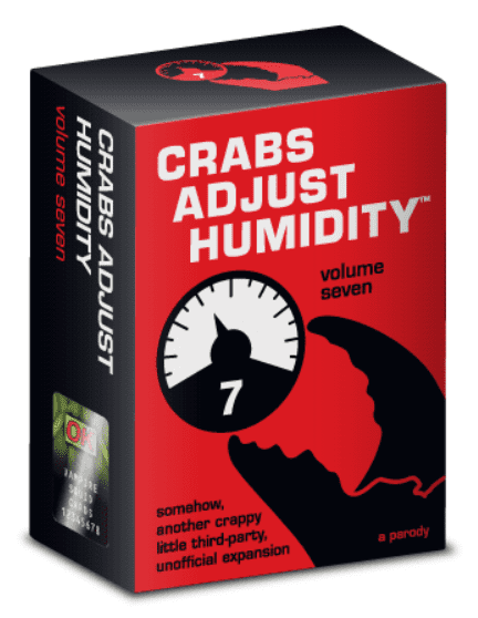 Crabs Adjust Humidity: Volume Seven (unofficial expansion for Cards Against Humanity)