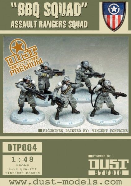 Dust Tactics: Assault Rangers Squad – "BBQ Squad"