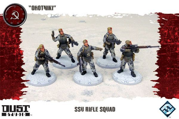Dust Tactics: SSU Rifle Squad – "Ohotniki"