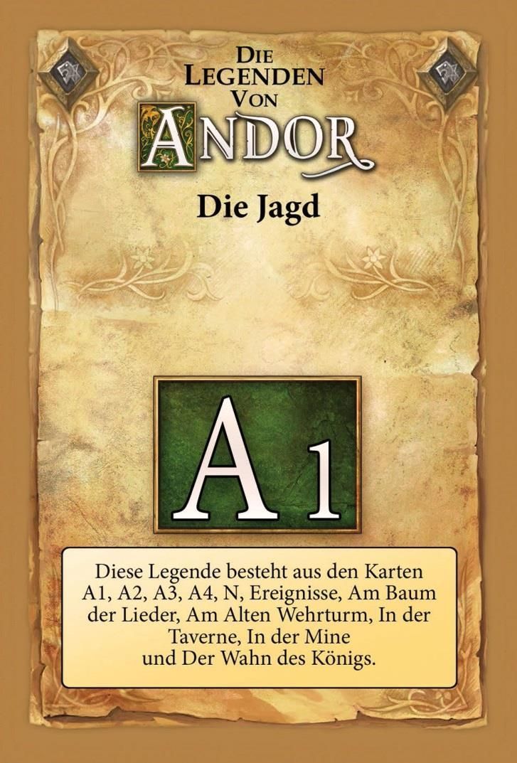 Die Legenden von Andor: Die Jagd