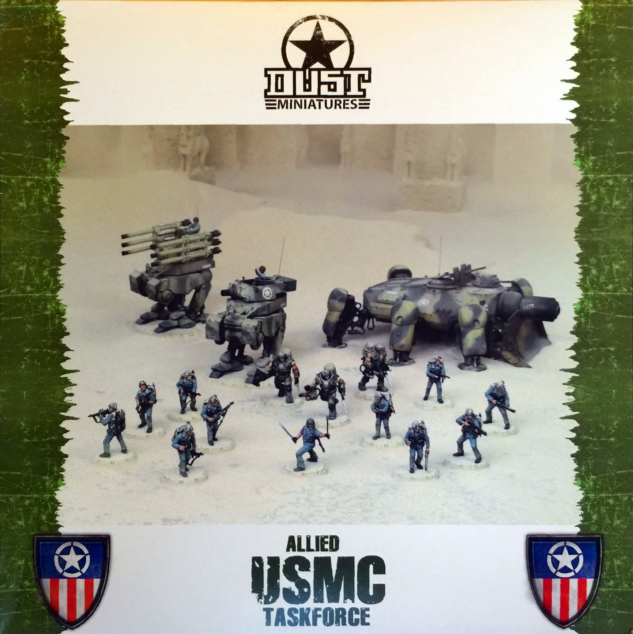 Dust Tactics: Allied USMC Taskforce