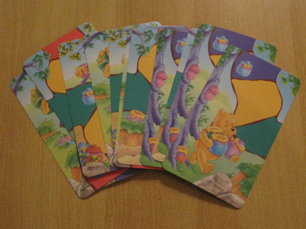 Gaming with 3year old Pooh Honey Pot Hunt Game (pictorial review