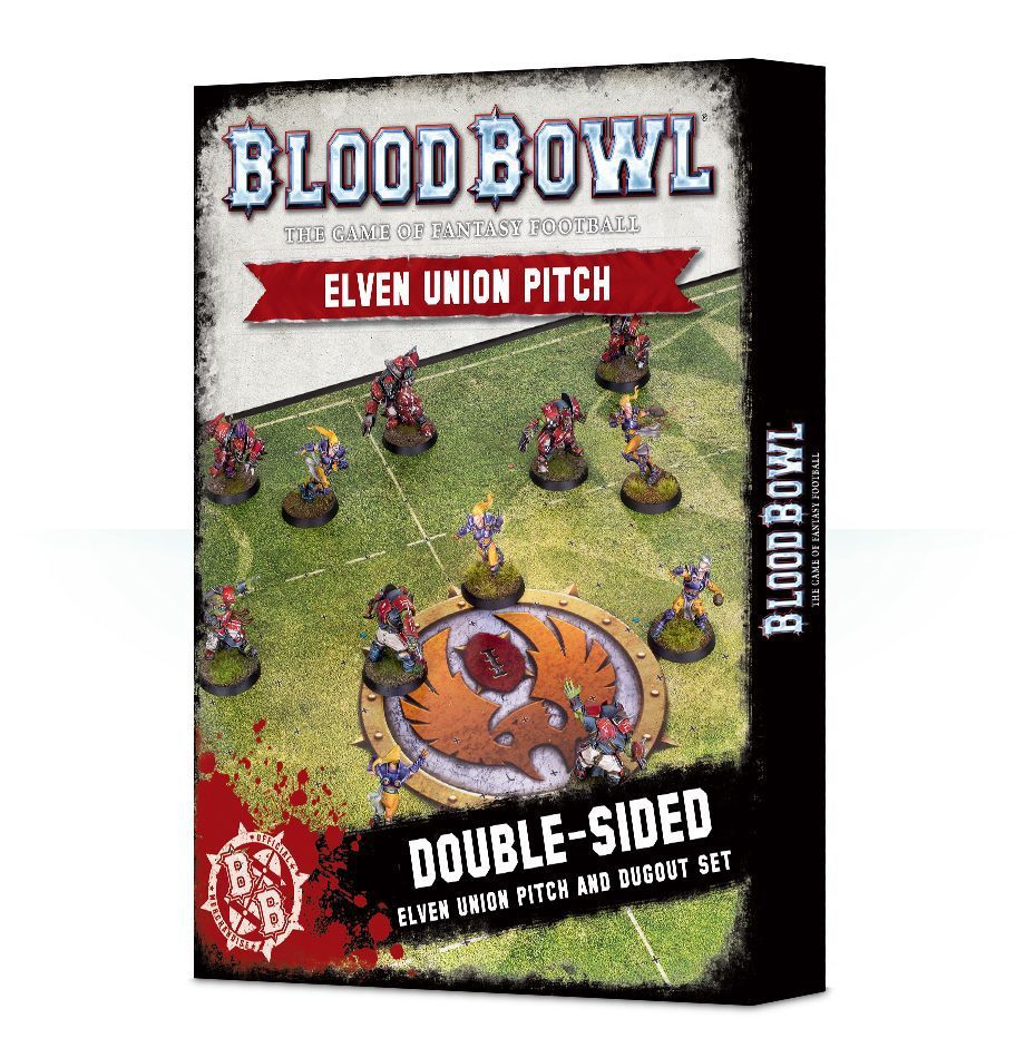 Blood Bowl (2016 edition): Elven Union Pitch & Dugout Set