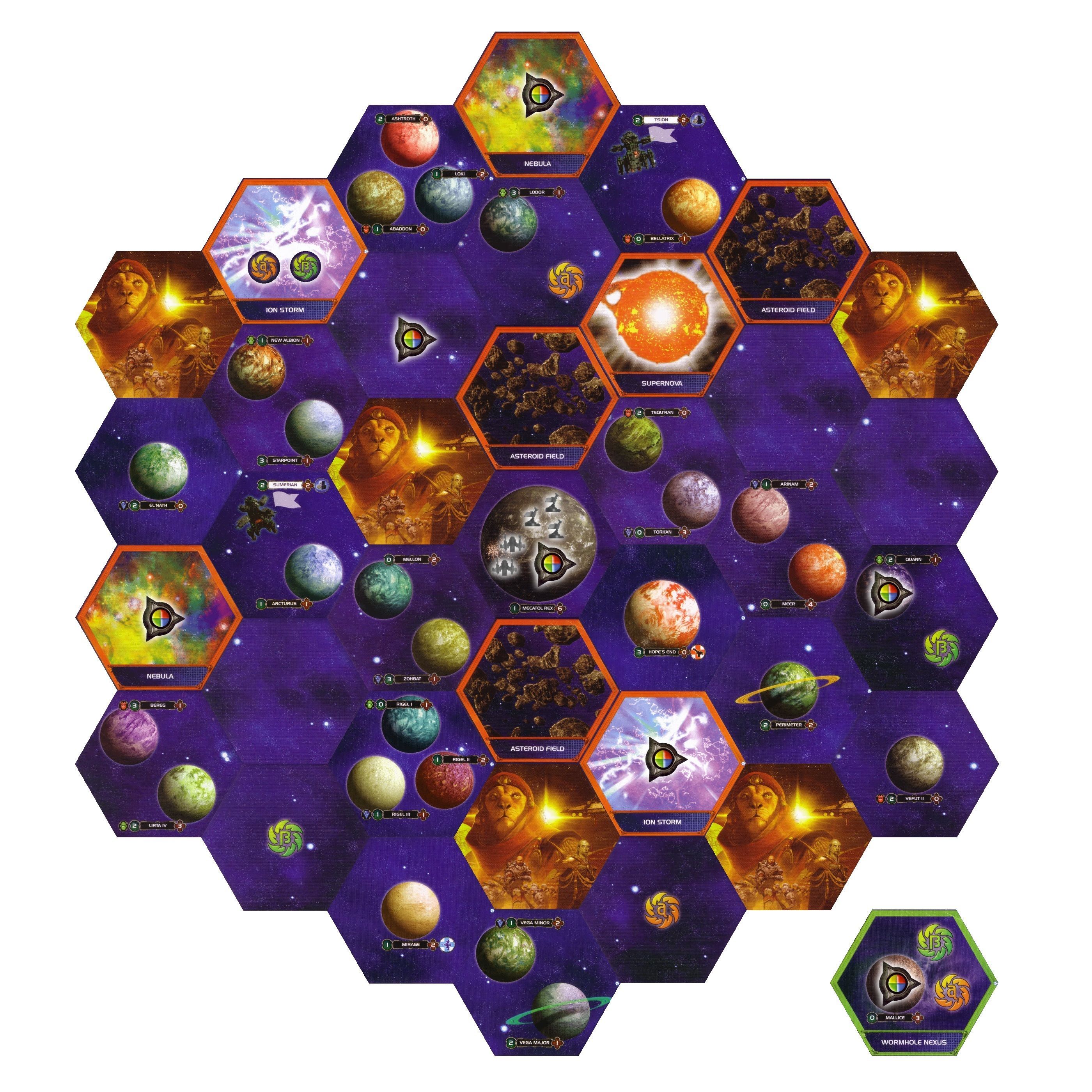 Premade Maps Twilight Imperium (Third Edition) BoardGameGeek