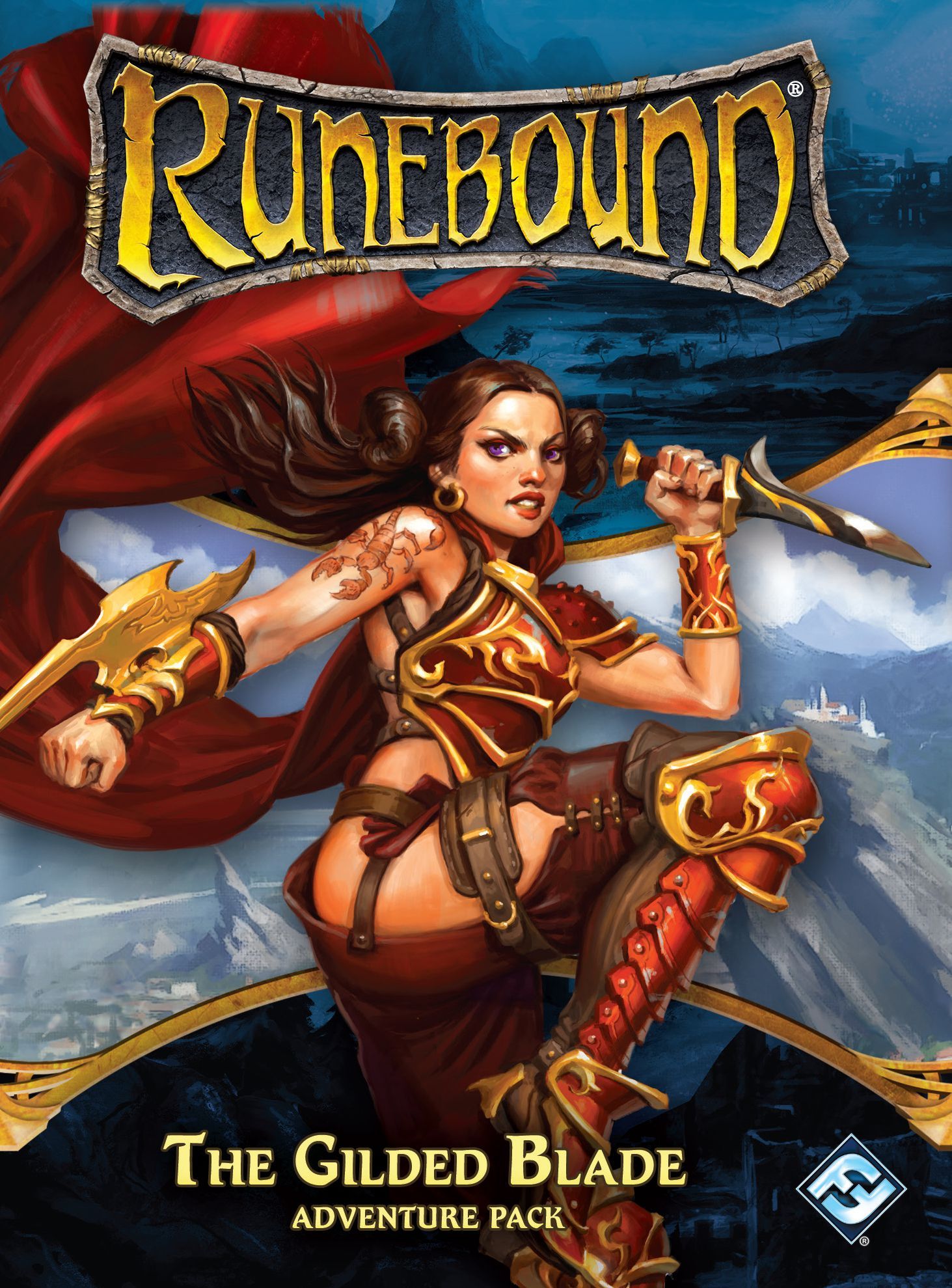 Runebound (Третья редакция): Позолоченный клинок – Дополнительное приключение