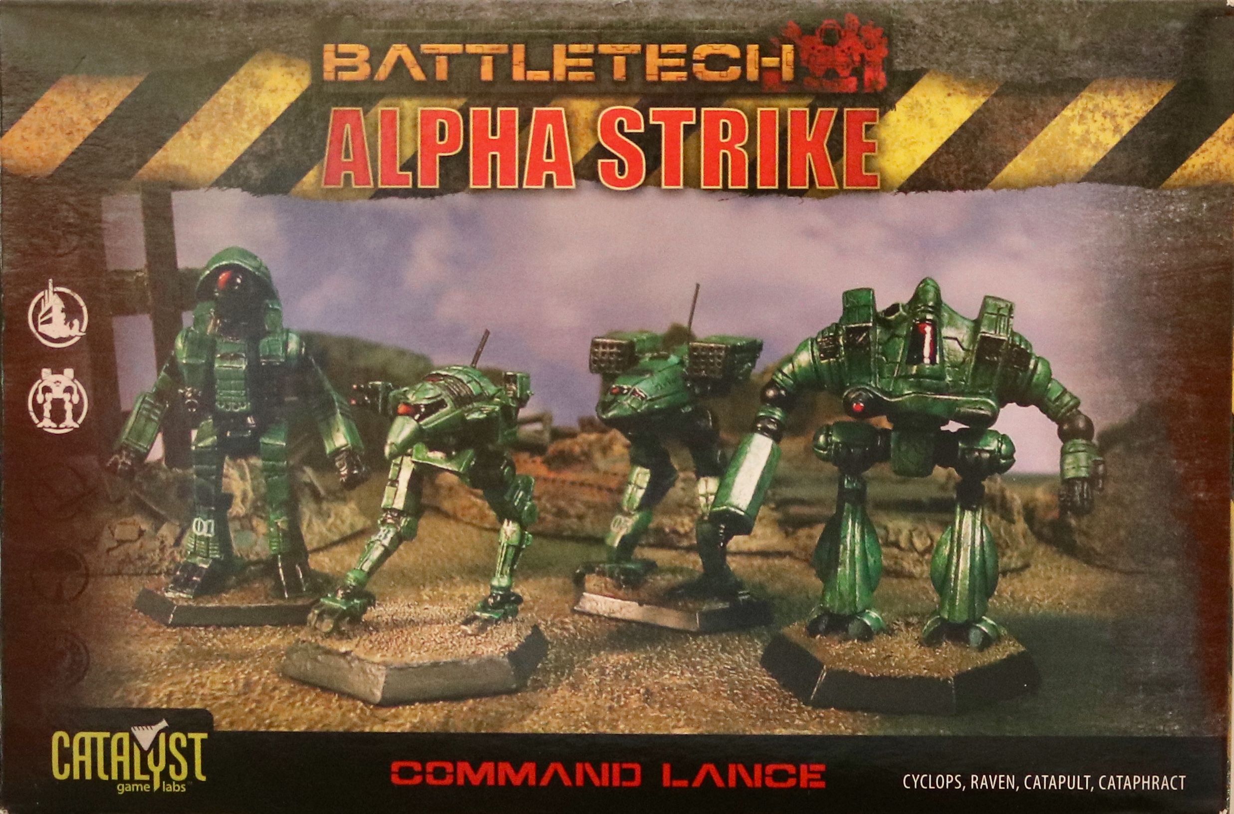 BattleTech Alpha Strike: Command Lance Pack | kubium.ru | Настольные игры