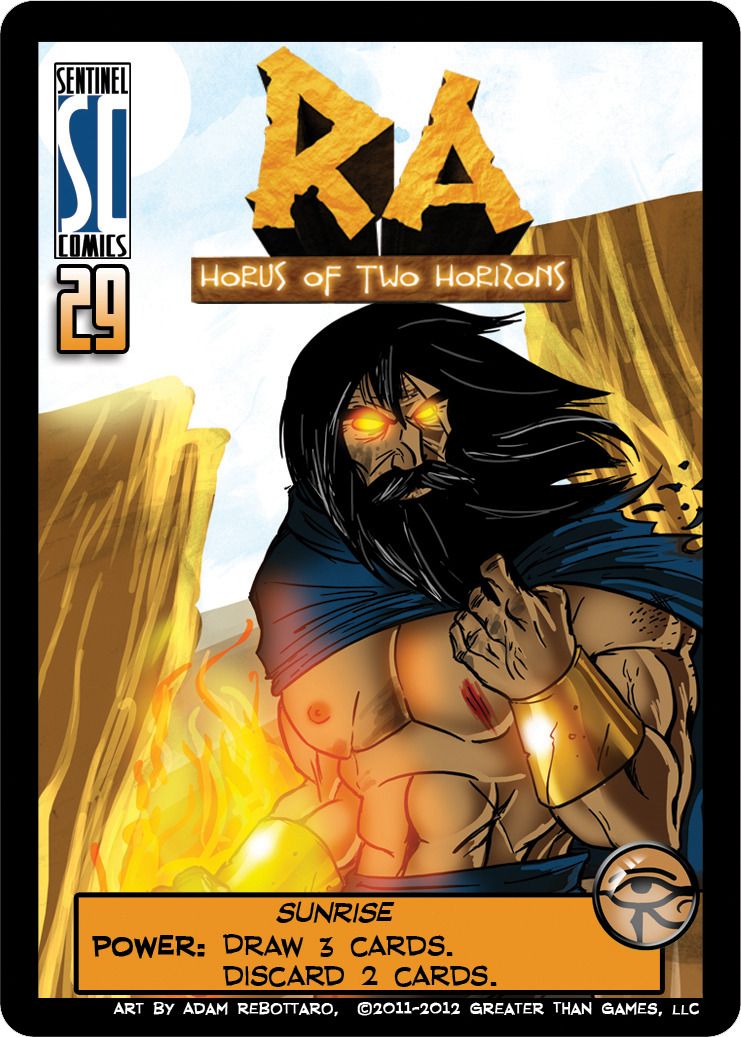Sentinels of the Multiverse: Ra, Horus of Two Horizons Promo Card