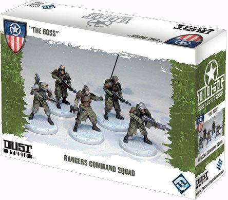 Dust Tactics: Rangers Command Squad – "The Boss"