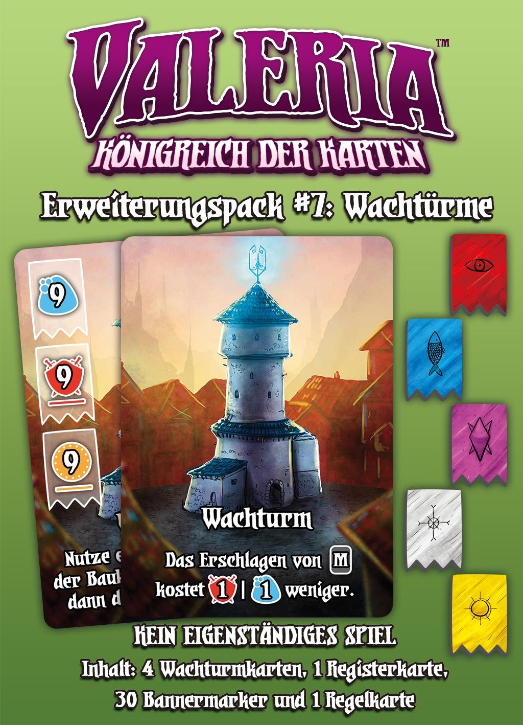 Valeria: Card Kingdoms – Expansion Pack #07: Ward Towers