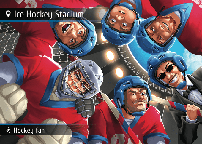 Spyfall: Ice Hockey Stadium promo cards