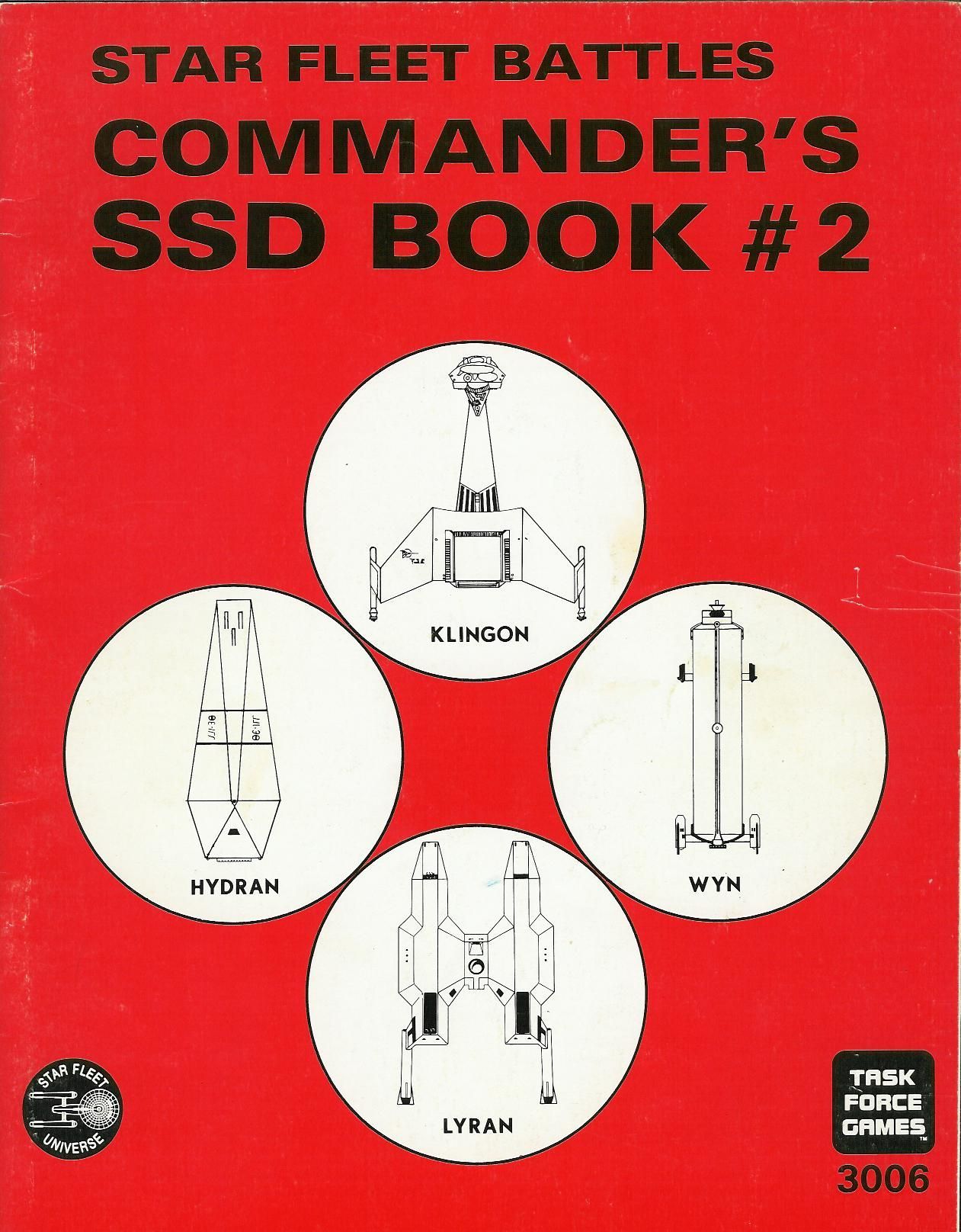 Star Fleet Battles: Commanders SSD Book #2