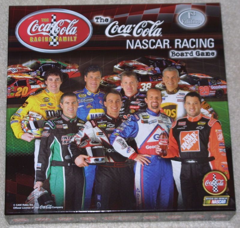 The Coca-Cola Nascar Racing Board Game