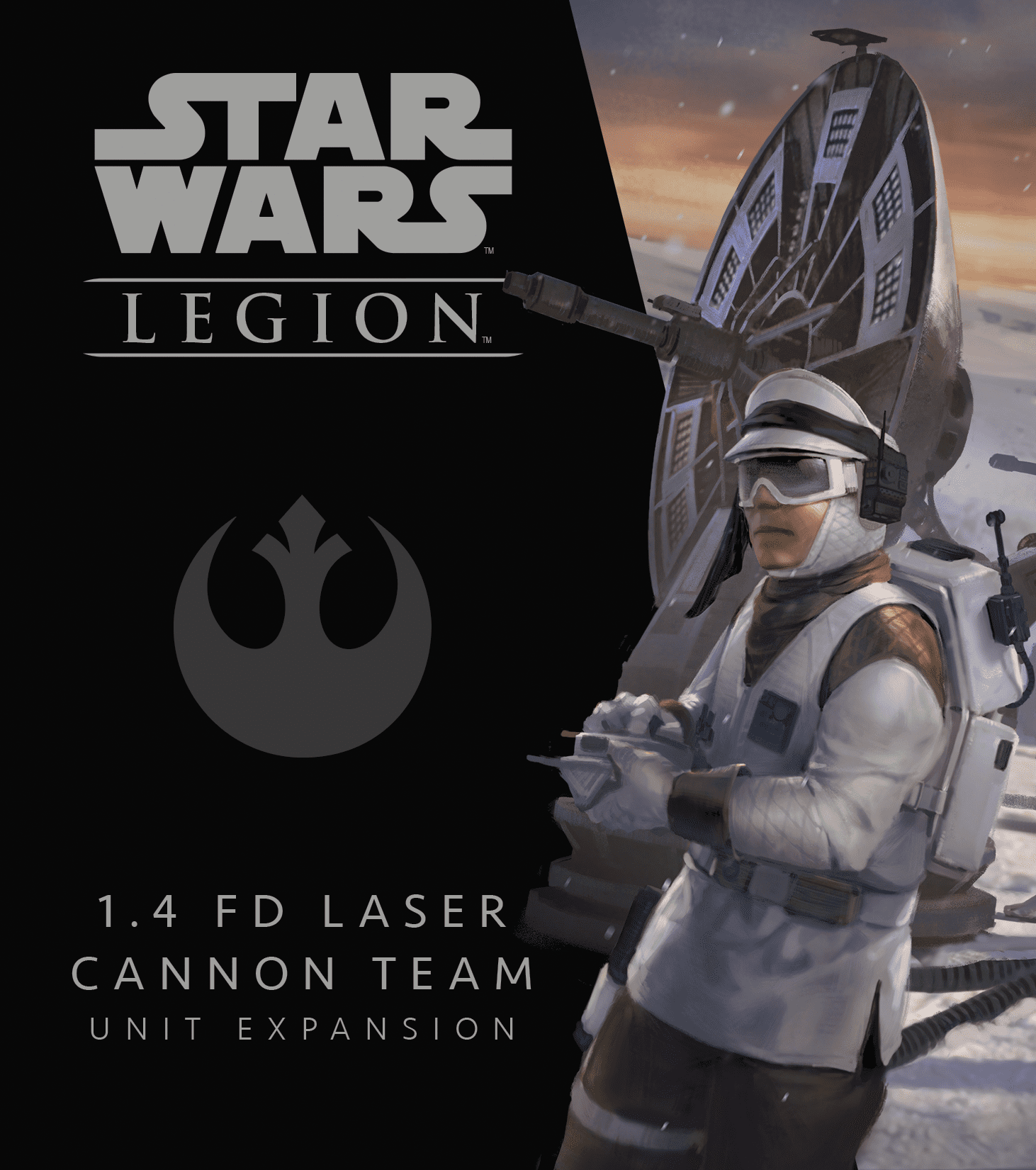 Star Wars: Legion – 1.4 FD Laser Cannon Team Unit Expansion