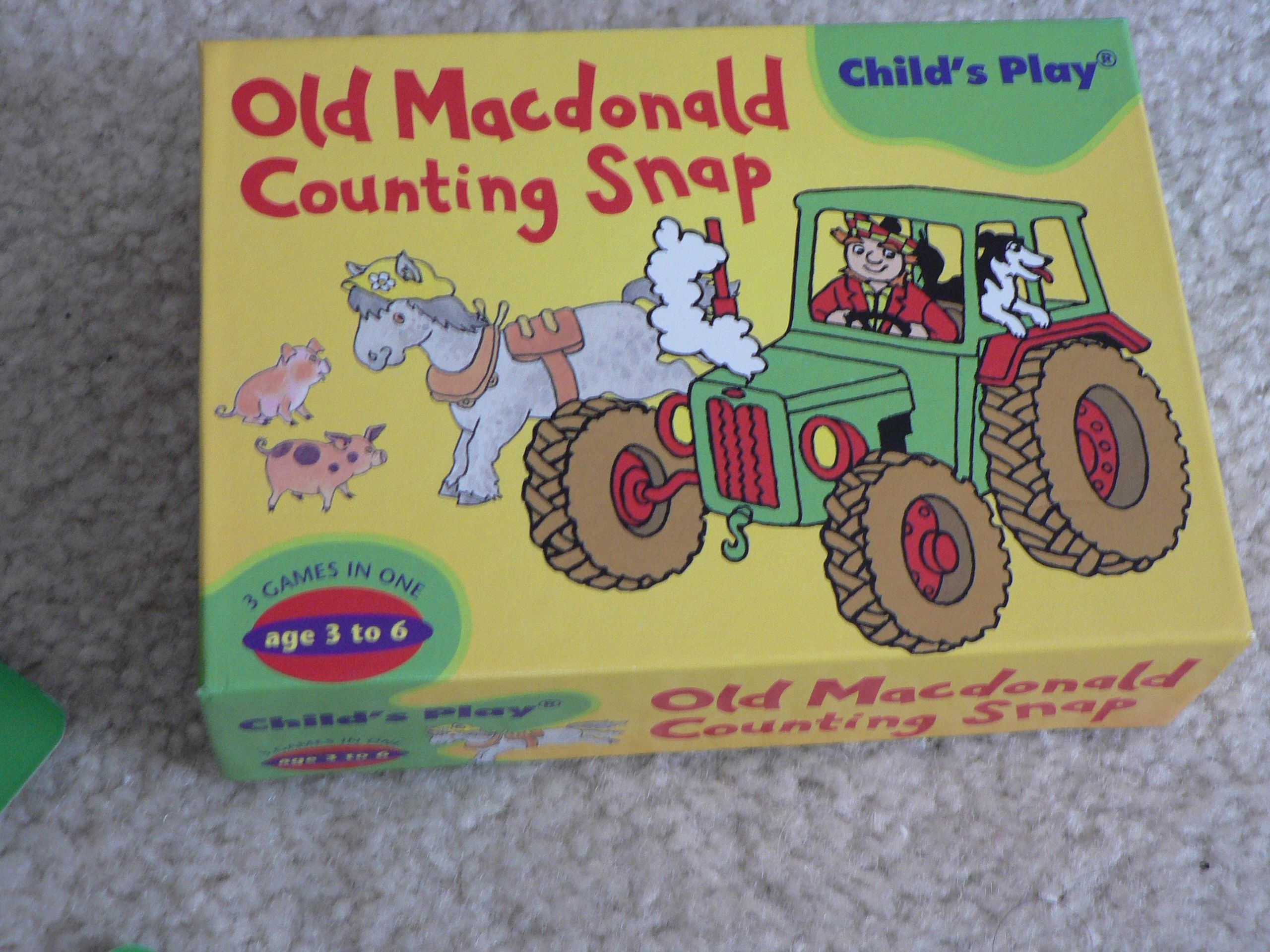Old Macdonald Counting Snap