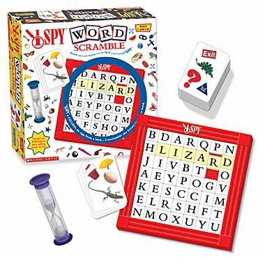 I Spy "Word Scramble" Game