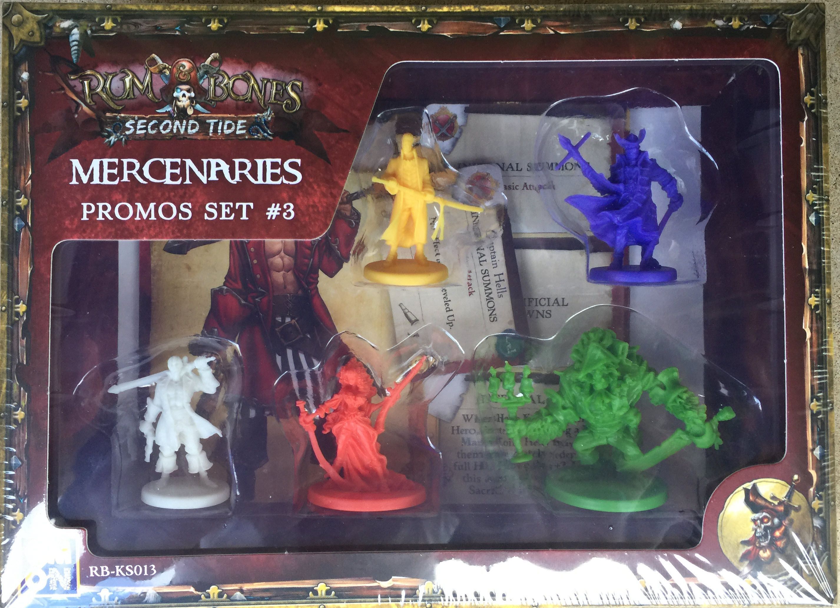 Rum & Bones: Second Tide – Mercenaries Promos Set #3