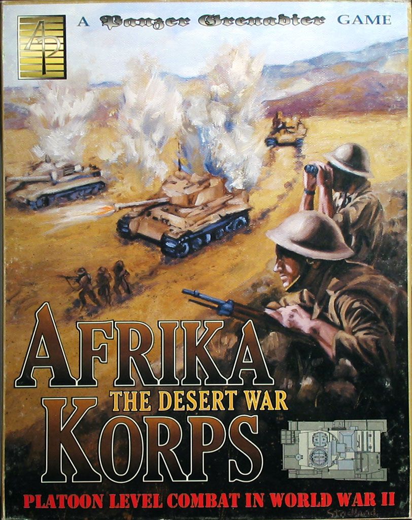 Afrika Korps: The Desert War – Platoon Level Combat in World War II: A Panzer Grenadier Game
