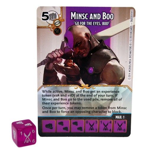 Dungeons & Dragons Dice Masters: Battle for Faerûn Minsc and Boo Promo Card