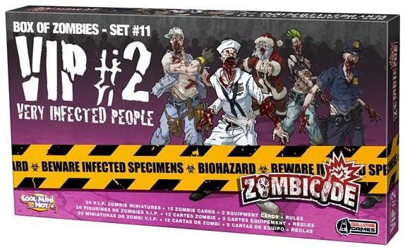 Zombicide Box of Zombies Set #10: VIP #2 – Very Infected People