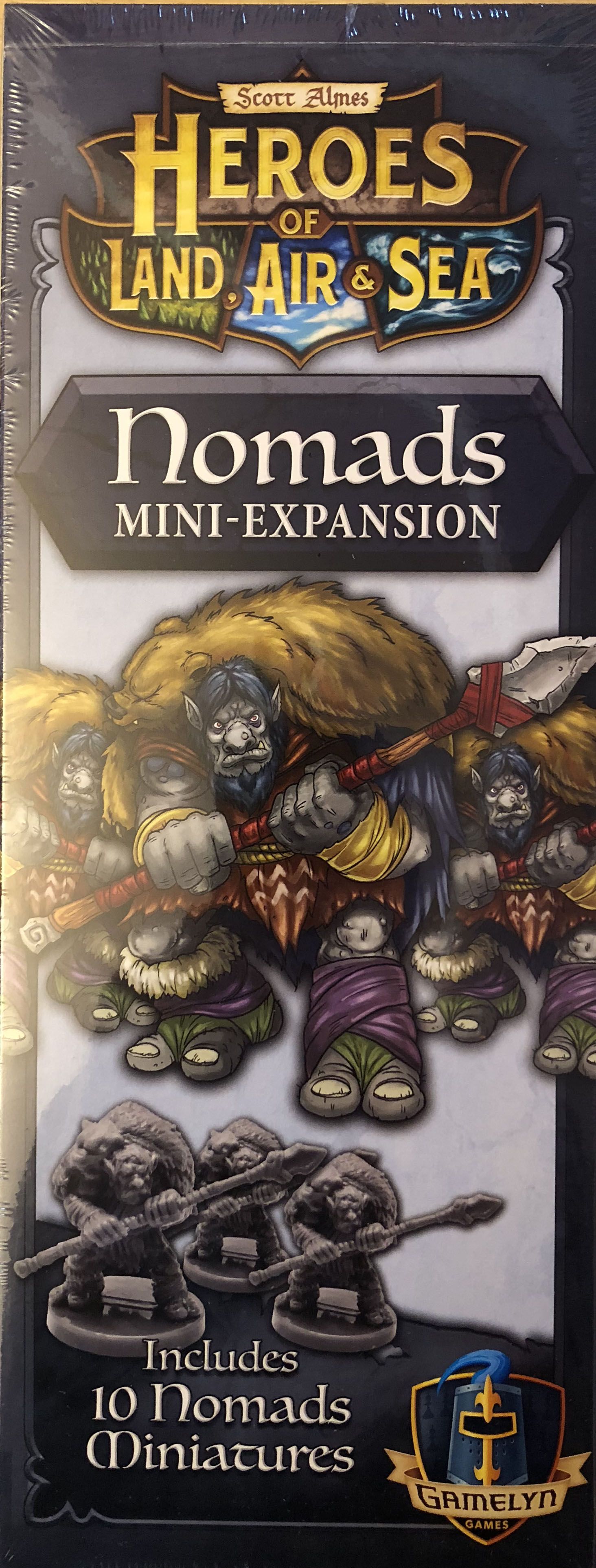 Heroes of Land, Air & Sea: Nomads Mini-Expansion | kubium.ru | Настольные  игры