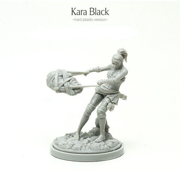 Kingdom Death: Monster – Survivor Kara Black Promo Miniature