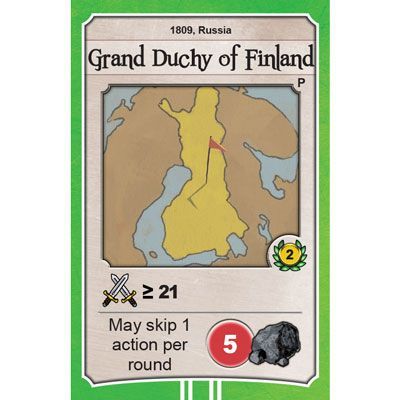 Nations: Grand Duchy of Finland promo card