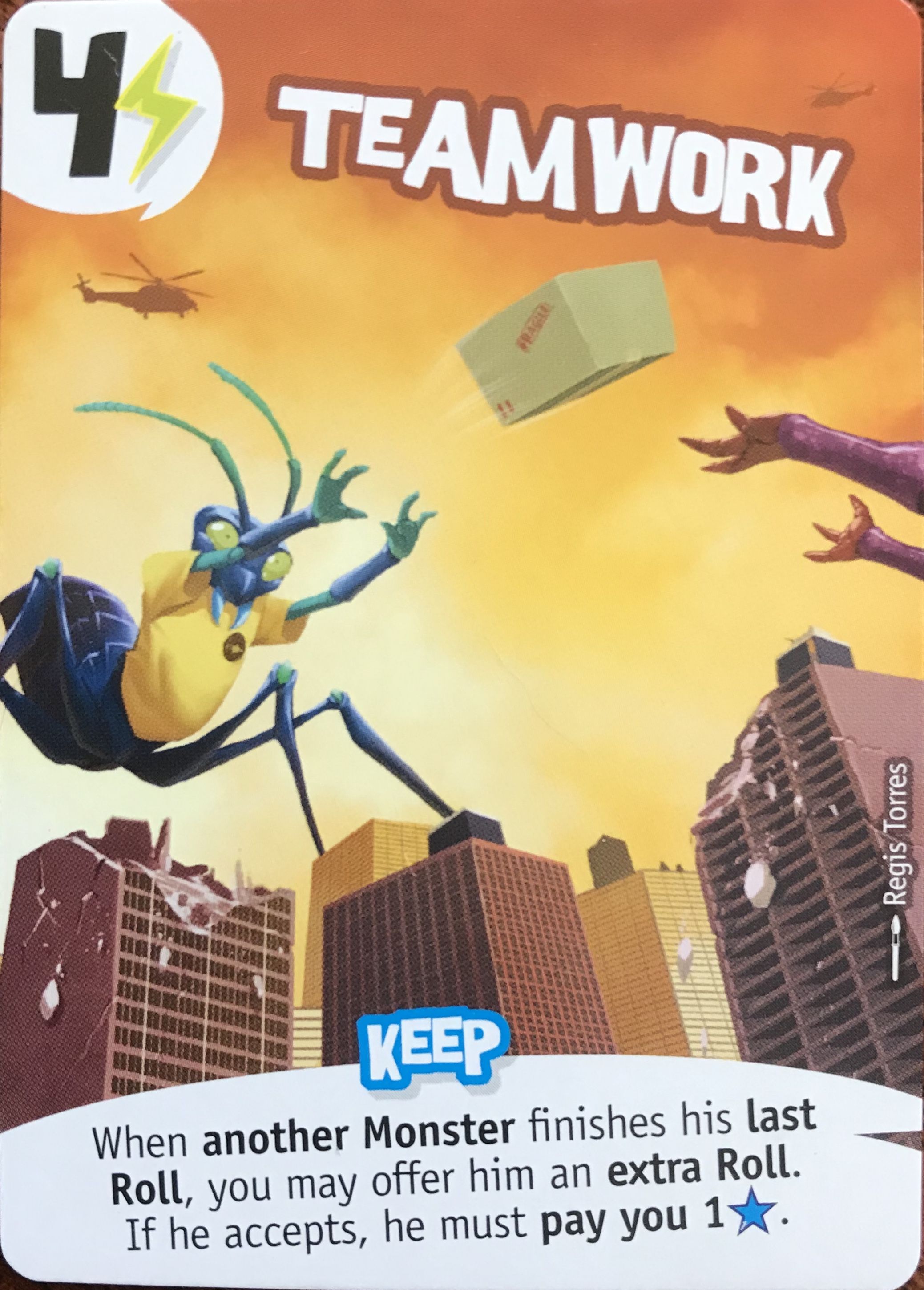 King of Tokyo: Teamwork Promo Card