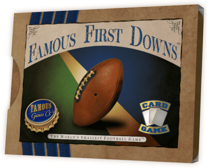 Famous First Downs: The Worlds Smallest Football Game