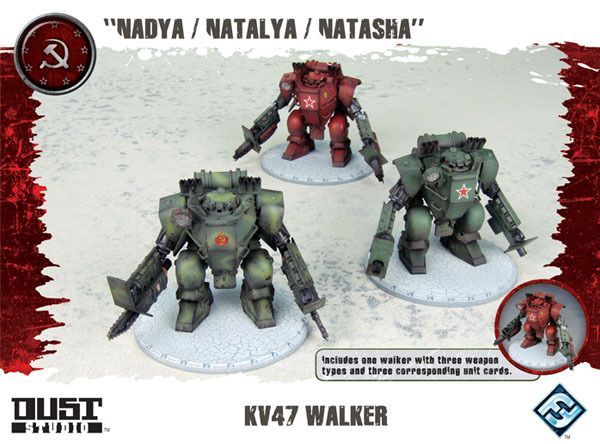 Dust Tactics: KV47 Walker – "Nadya / Natalya / Natasha"
