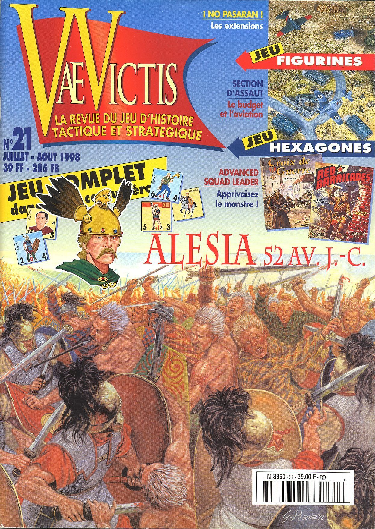 Alésia, 52 Av. J.-C.: César contre Vercingétorix