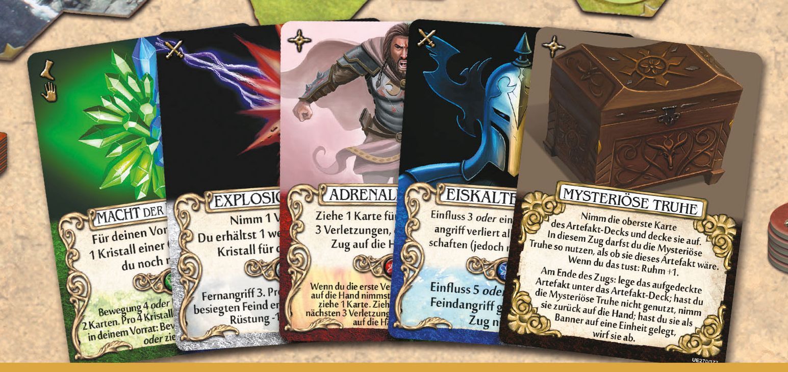 New cards? Mage Knight Ultimate Edition BoardGameGeek