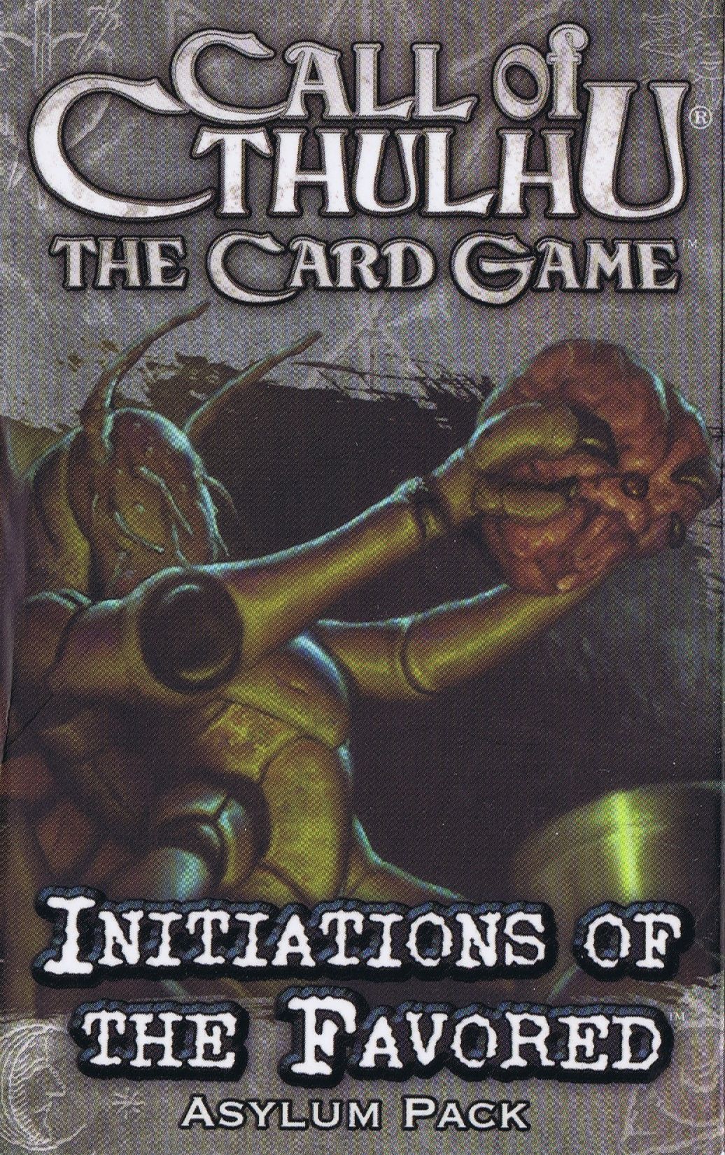 Call of Cthulhu: The Card Game – Initiations of the Favored Asylum Pack