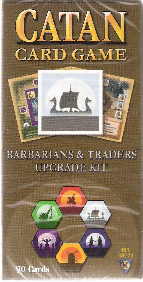 Catan Card Game: Barbarians & Traders Upgrade Kit