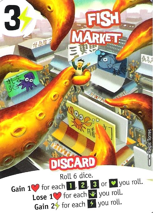 King of Tokyo: Fish Market promo card