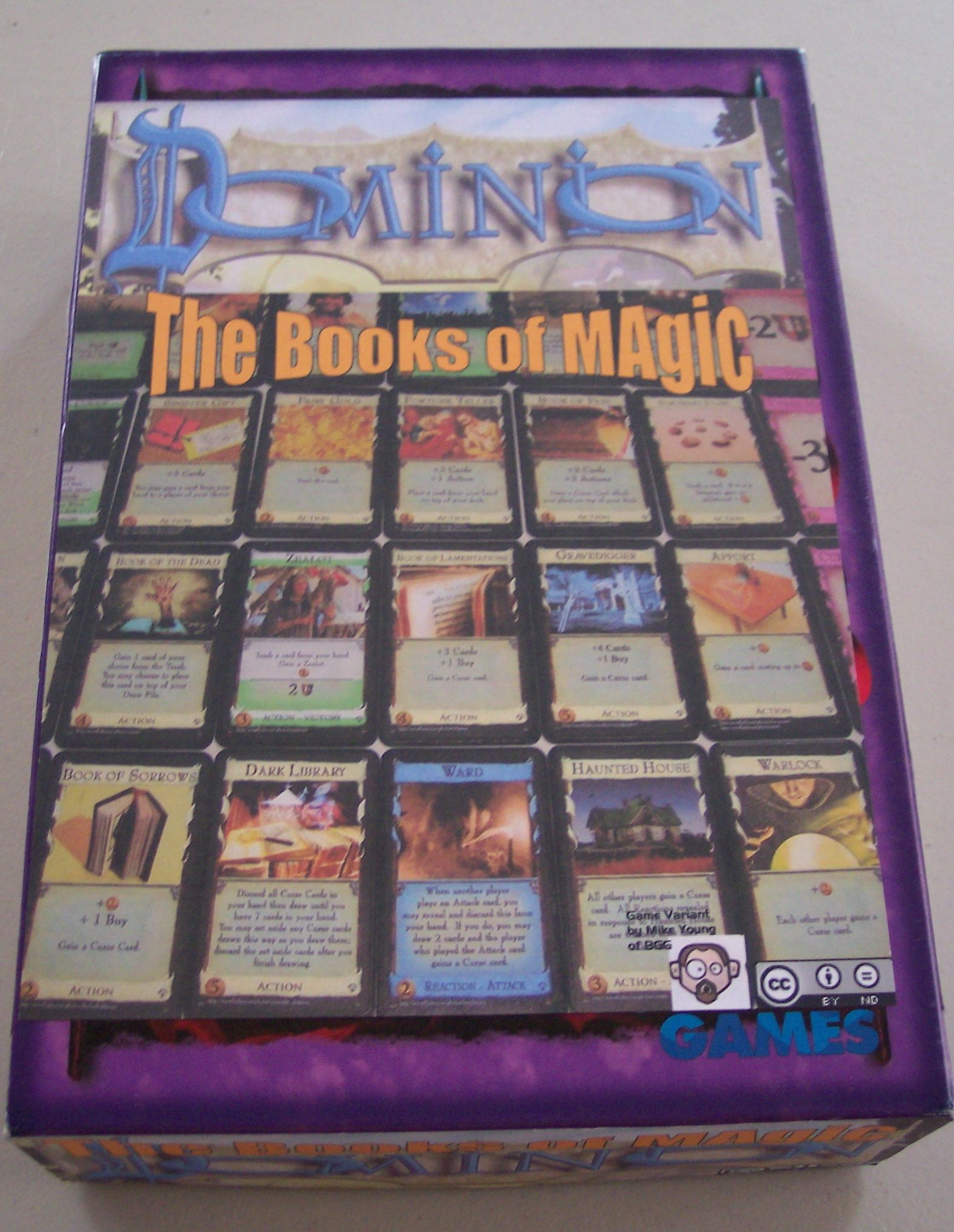 The Books of Magic (fan expansion to Dominion)