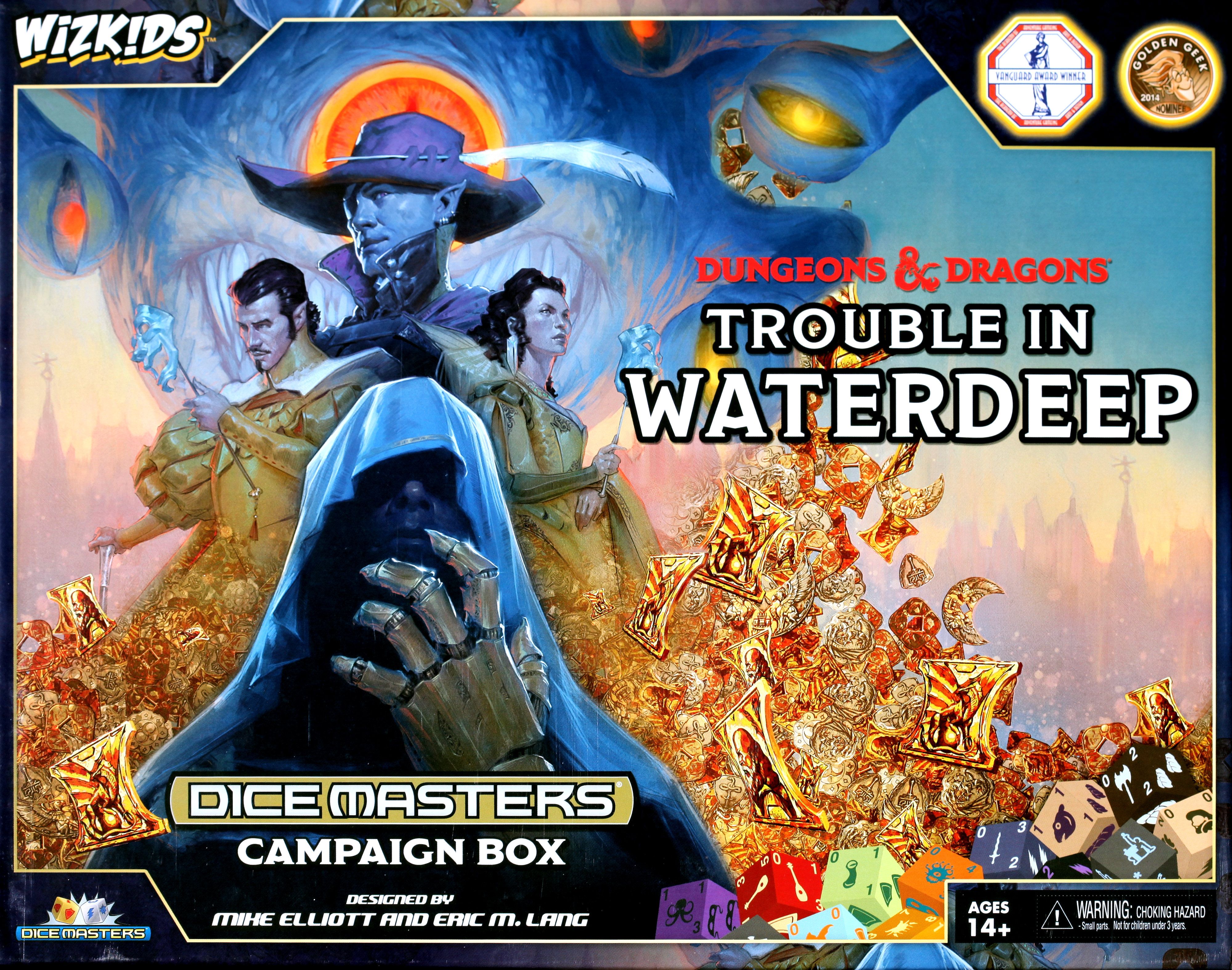 Dungeons & Dragons Dice Masters: Trouble in Waterdeep Campaign Box |  kubium.ru | Настольные игры