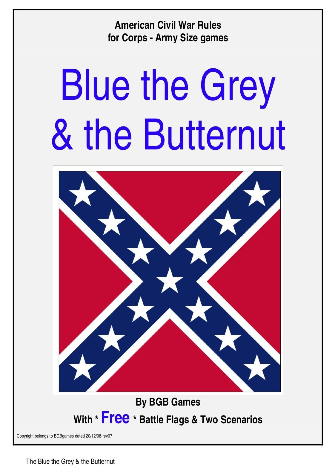 Blue the Grey & the Butternut